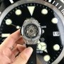 Мъжки часовник Hublot Big Bang Sang Bleu Silver с автоматичен механизъм