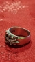 Chrome hearts сребърен пръстен , снимка 4