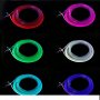Лед светлини за кола 6м., iOS и Android, 12V, RGB, LED интериорна лента, водоустойчиви, снимка 4
