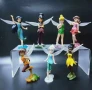 7бр фигурки Феи, подходящи за торта или игра, снимка 2