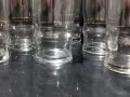 Ретро стъклени чаши чаши, снимка 9
