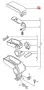 Капак за Подлакътник Audi A3 8P 2004-2012, Черен, Плат,, снимка 3