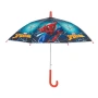 Детски чадър Spiderman автоматичен бастун син 63см_1199661, снимка 3