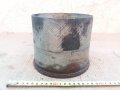 масивна метална гилза от танк, подходяща за саксия и др. , снимка 2