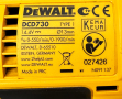 DeWalt DCD730 XR - Акумулаторен винтоверт отличен!, снимка 7