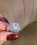 Красив масивен пръстен с кристали, снимка 13