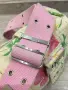 Vintage Dior Inspired Floral Denim чанта, снимка 7