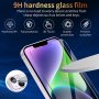 Нов прозрачен калъф кейс гръб за iPhone 14 Plus + 2 броя протектори за екран Защита Айфон, снимка 3