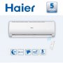 Климатик Haier 12000 BTU Wi-Fi, Self-Clean, Auto Restart, Turbo Cooling, Клас A++, Бял, AS35TAMHRA-C, снимка 1 - Климатици - 37924389