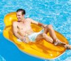  Надуваем плажен матрак Intex Chill 'n Float,163x104 cm, Мрежесто дъно, 2 здрави дръжки , снимка 3