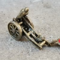 Стар метален ключодържател, снимка 3 - Антикварни и старинни предмети - 44444779