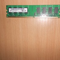 310.Ram DDR2 667 MHz PC2-5300,2GB,Micron. НОВ, снимка 1 - RAM памет - 40829049