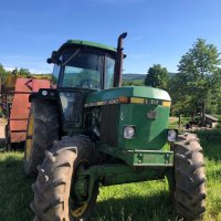 Трактор John Deere 4040 Turbo 116 кс 4х4 с климатик/БАРТЕР, снимка 3 - Селскостопанска техника - 36866102