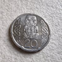 Монети. Нова Зеландия.   20, 10  и 5 цента., снимка 9 - Нумизматика и бонистика - 37575432