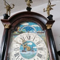 Голям работещ механичен Фризийски часовник , снимка 5 - Антикварни и старинни предмети - 39711184