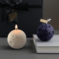 Силиконов молд Луна , фондан , сапун , гипс , епоксидна смола , 3D луна , пълнолуние, снимка 4 - Други - 39852485