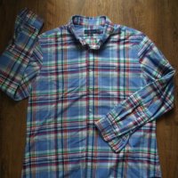 Polo Ralph Lauren multi Check Oxford Shirt - страхотна мъжка риза 2ХЛ, снимка 4 - Ризи - 44391872