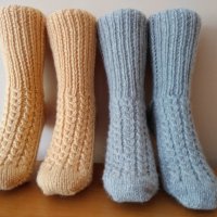 плетени дамски и мъжки чорапи и терлици , снимка 8 - Други - 40879321