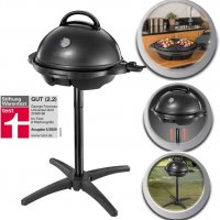 Барбекю George Foreman 22460-56, 2400 W, Подвижна стойка, Регулируема температура, Черен, снимка 4 - Скари - 39696017