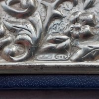 Старо дожбно тефтерче с сребърна корица 925, снимка 7 - Антикварни и старинни предмети - 38999944