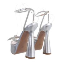 Елегантни дамски сандали на висок ток, 4цвята , снимка 4 - Сандали - 40568753