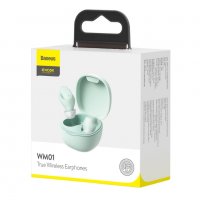 Безжични слушалки Baseus Encok WM01 TWS In-Ear Bluetooth Earphones, със зареждащ кейс, снимка 5 - Безжични слушалки - 31079817