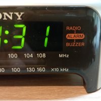 Радио Часовник "Sony" icf-C317, снимка 4 - Радиокасетофони, транзистори - 42660208