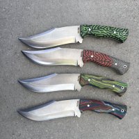 Стабилен, ръчно направен нож, 069 N  165 х 270 Турция, снимка 7 - Ножове - 40824204