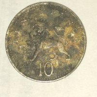 10 пенса 2000 година, 925 сребро, Кралица Елизабет ll. , снимка 4 - Нумизматика и бонистика - 38103355