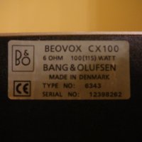 BAMG & OLUFSEN CX-100, снимка 7 - Тонколони - 35335366