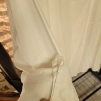 Промо! Ленено сако на рае+ бяла риза+ естествена кожа чанта , снимка 7 - Сака - 37154980