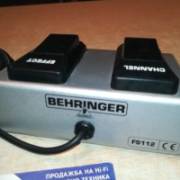 behringer fs112 педал с кабел-2010202005, снимка 4 - Други - 30494161