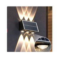 Соларна лампа за стена, Външна, градинска, снимка 2 - Соларни лампи - 42607443