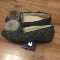 Дамски домашни пантофки на ,,Bearpaw” номер 39 , снимка 2 - Пантофи - 31336096