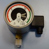 Ел. контактен манометър Wika SF-6 pressure gauge Ф100 0-1.6 bar, снимка 8 - Резервни части за машини - 40620241