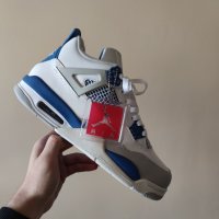 Nike Jordan 4 Blue , снимка 10 - Кецове - 36631715