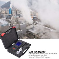 Монитор за качество на въздуха CO2 TVOC Детектор за температура и влажност Промишлено оборудване за , снимка 5 - Друга електроника - 44239844