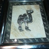 камила-картина-внос франция-14х13см, снимка 7 - Антикварни и старинни предмети - 29709646