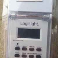 LogiLight - Дигитален Taймер за контакт с капак indoor / outdoor 3600W , 290гр , Чисто нови , , снимка 7 - Други стоки за дома - 28341647