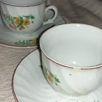 Български порцеланов сервиз за чай. Чаши 0.200мл, снимка 5 - Сервизи - 35642945