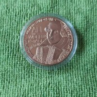 Монета Шекспир, снимка 1 - Нумизматика и бонистика - 35103416