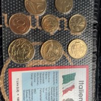 24k Позлатен сет монети Италия, снимка 2 - Нумизматика и бонистика - 39489453
