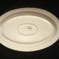 Голяма порцеланова чиния Китка, снимка 5 - Чинии - 44509494