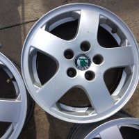 5x100x14 skoda fabiq, снимка 4 - Части - 39711876