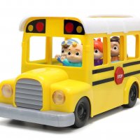 Кола Cocomelon Shape Sorter School Bus Jada с радиоуправление 253256003, снимка 3 - Коли, камиони, мотори, писти - 38783274