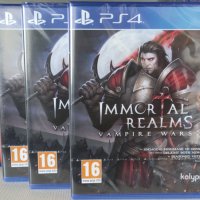 [ps4]! Най-ниска Цена! Нови Immortal Realms: Vampire Wars, снимка 1 - Игри за PlayStation - 36442729