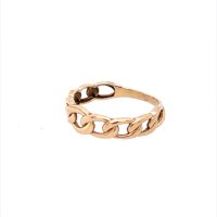 Златен дамски пръстен 1,41гр. размер:51 14кр. проба:585 модел:19264-5, снимка 2 - Пръстени - 42313092