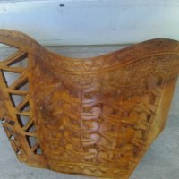 Дървена чаша с дърворезба с форма на кана, снимка 5 - Други ценни предмети - 37406987