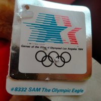 Плюшена играчка Орел Олимпийски талисман 1984 Лос Анджелис Applause, снимка 13 - Колекции - 42135104
