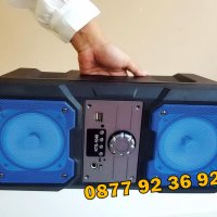 ДВОЙНА Безжична, Bluetooth колонка, тонколона модел: KTS-1048 , снимка 7 - Bluetooth тонколони - 30155667